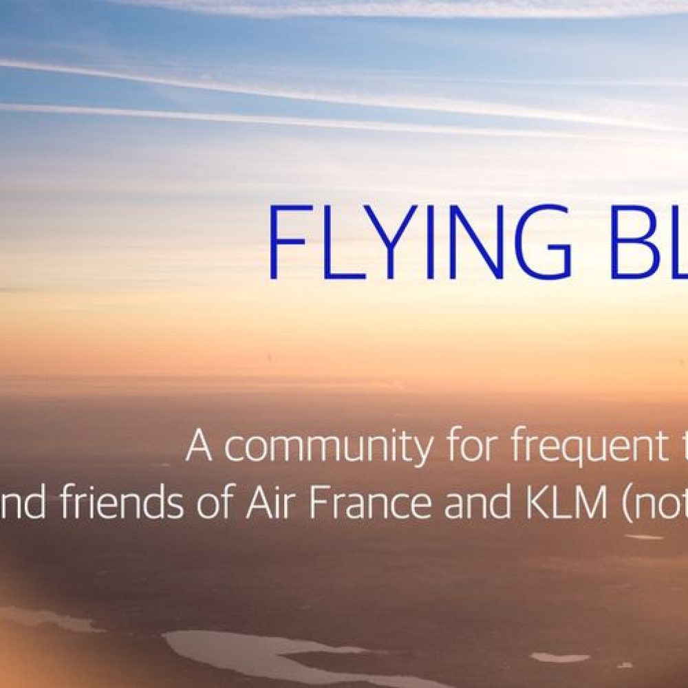 Air France KLM Flying Blue &#8211; Transportation Accessories &amp; Services