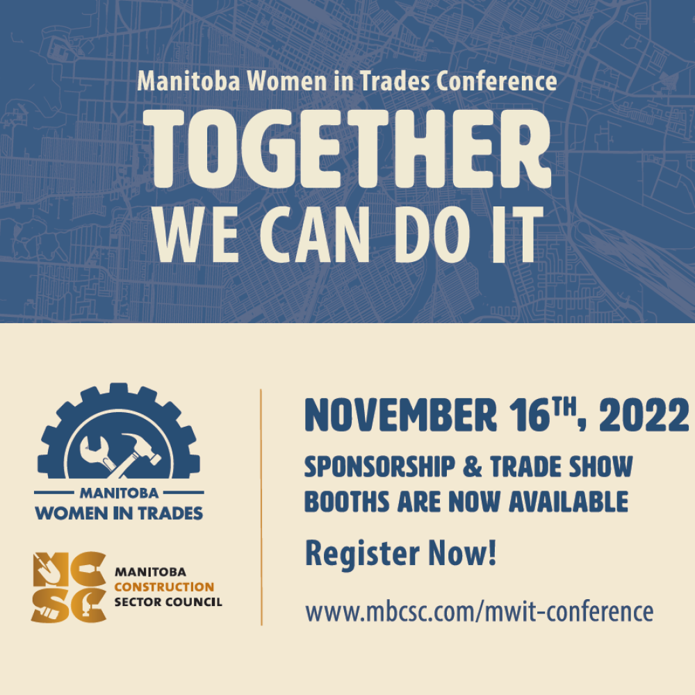 PORTAGE AVENUE, WINNIPEG (MANITOBA CHAMBERS OF COMMERCE-MCC, MB, CANADA)/ &#x1f449; “Manitoba Women in Trades Conference 2022, November 16, 2022 // &#x270d;&#xfe0f; Victoria Inn Hotel &amp; Convention Centre, 1808 Wellington Ave.″-POWERED BY JOAMA C.: Nov. 10, 2022