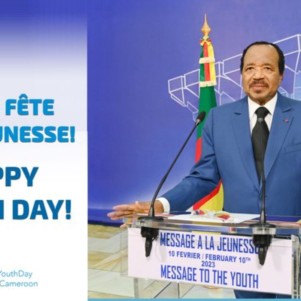 JC-TUESDAY NEWS &#x1f91d; MICOMA-1 *CAMEROUN* &#x1f449; “Bonne Fête de la Jeunesse ! Happy Youth Day!” &#x270d;&#xfe0f; ”… to the Youth at 8 p.m. on radio, television and the social media”/ POWERED BY: JOAMA CONSULTING – Feb. 13, 2023